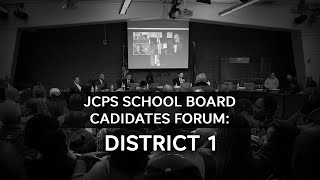 JCPS school board candidates forum District 1 [upl. by Llevra]