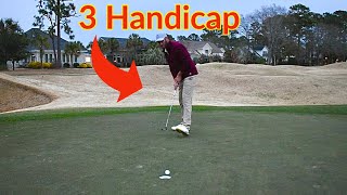 3 Handicap Golf  Shot by Shot  Front 9 Prestwick in Myrtle Beach [upl. by Joerg175]