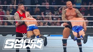 Randy Orton amp Kevin Owens Team Up vs Theory Waller  WWE SmackDown Highlights 91324 WWE on USA [upl. by Zanze]