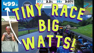 ZWIFT Tiny Races are No Joke [upl. by Weikert417]