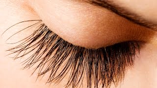 How to Grow Longer amp Thicker Lashes DIY Natural Eyelash Growth Serum [upl. by Mairhpe]