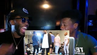 ARMON ND TREY SPLIT UP IN FRONT OF COMPANY PRANK REACTION [upl. by Aniluap]