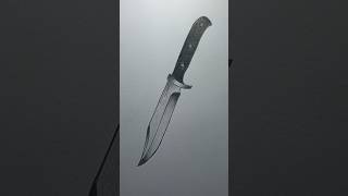 HOW TO DRAW KNIFEyoutubeshorts draw drawing knife art anime [upl. by Tonie292]