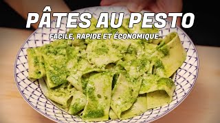 PÂTES AU PESTO  Recette faciles rapides et économiques [upl. by Cheryl747]