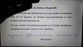 Mecanismo E2 en haluros de alquilo o derivados halogenados de alcano [upl. by Gautious]