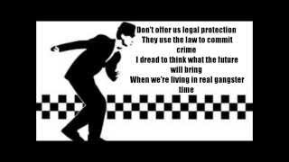 The Specials  Gangsters Lyrics [upl. by Odille]