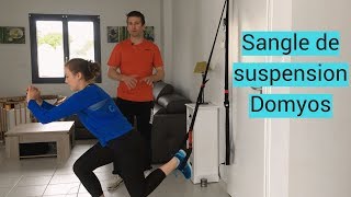 Présentation des SANGLES DE SUSPENSION décathlon DST adapté femme enceinte [upl. by Enneite]