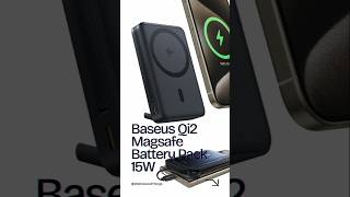 Baseus 15W MagSafe Battery Pack – 10000mAh Power Bank with 45W Fast Charging USBC amp Smart Display [upl. by Elsa]