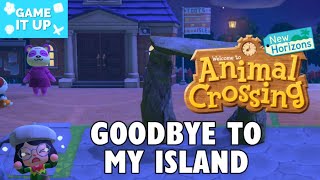 Saying Goodbye To My Animal Crossing Island [upl. by Stevana]