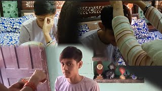 Hamne mnaya Bhai duj ♥️🤌🏻trending minivlog vlog love funny festival [upl. by Nnylram]