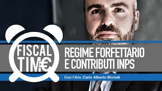 Regime Forfettario e Contributi Inps  Riduzione e Deduzione [upl. by Ynittirb782]