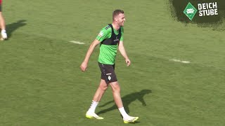 Tore satt Ducksch Keita und Co ballern sich für Darmstadt warm  so lief das WerderTraining [upl. by Plante]