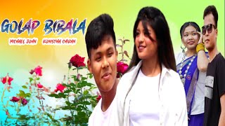 Golap Bibala  Official Garo Music Video  Michael John  Konistha Chiran  Garo New Song 2023 [upl. by Dnalel]