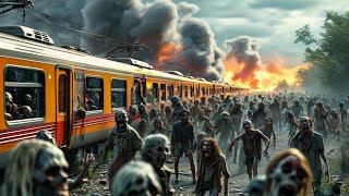 Train To Busan 2016 Movie Explained In HindiUrdu Summarised हिन्दी [upl. by Werdnael]