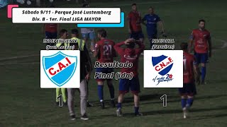 Div B Liga Mayor  CAI JL 1 vs NAC Tar 1 [upl. by Aiekat]