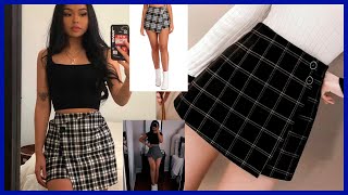 DIY Como Hacer Short Falda Facil y Rapido  How to Make Short Skirt Easy [upl. by Allac]