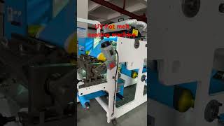 UV hot melt adhesive coating machine [upl. by Yelsnit228]