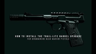 TacSol TRAILLITE® Installation for Browning® Buck Mark® [upl. by Ahtnammas505]