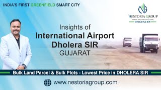 Insights of International Airport Dholera SIR Gujarat  dholera latest update  dholera project [upl. by Moselle383]