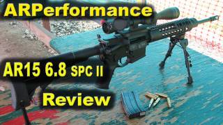 ARPerformance AR15 68SPCII Review [upl. by Lari]