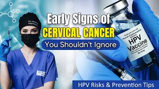 The Critical Role of HPV Vaccine in Cervical Cancer Protection  Cervical Cancer Prevention [upl. by Nevil]