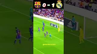 Real Madrid Vs Barcelonas SHOCKING Past Encounters shorts cr7shorts [upl. by Etiam]