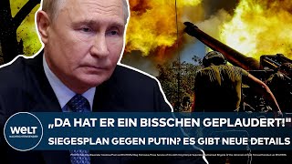 UKRAINEKRIEG quotDa hat er ein bisschen geplaudertquot Selenskyjs Siegesplan gegen Putin Neue Details [upl. by Cinimod]