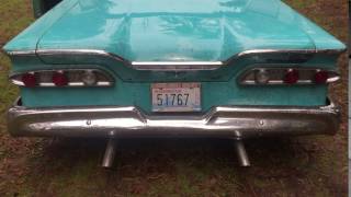 59 Edsel Ranger Dual Exhaust [upl. by Karyn]