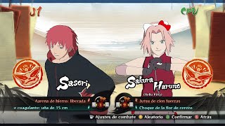 Sasori VS Sakura en superdificil naruto [upl. by Anirdnaxela]