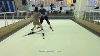 Endless slopes indoor PROLESKI  ski simulator indoor 1 [upl. by Ford553]