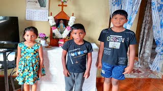 MOTHER MARY WELCOME TO MY HOUSE  New Konkani Song  goanvloger konkanivlog [upl. by Sauder]