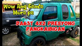 PINAKAMURANG NAKA SET UP NA PICK UP MULTICAB  DA63T 4X2 LOADED  190K ONLY  CALL 🤙 09453910199 [upl. by Airalednac364]