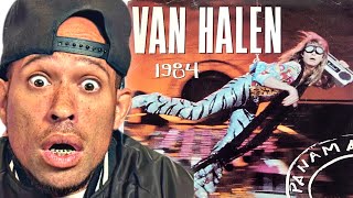 Rapper First Time Van Halen  Panama REACTION [upl. by Aissatsana]