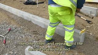 The basics of kerb laying [upl. by Domash695]