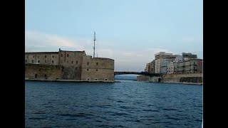 Taranto Castello e Ponte Girevole visti dal Mare [upl. by Christin677]