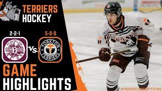 GAME HIGHLIGHTS Flin Flon Bombers 1 at Yorkton Terriers 4 [upl. by Micheil189]