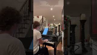 DAY 254 of playing piano everyday for 30mins [upl. by Odnam]