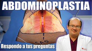 ABDOMINOPLASTÍA TODAS las RESPUESTAS 👙 Todo sobre Lipoabdominoplastía ❤️ Dr ALBERTO CALVO QUROZ [upl. by Halsey]