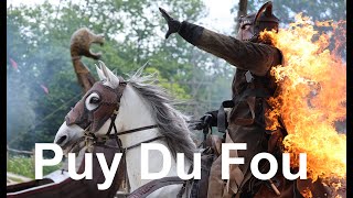 Puy Du Fou  Les Viking Burning Horses and Men [upl. by Aineles788]