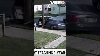 Dad RUN OVER while Teaching Kid to drive REACTION [upl. by Maye234]