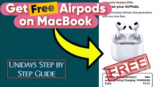 How to get Free Airpods on MacBook  Apple back to school 2024 offer [upl. by Isied]