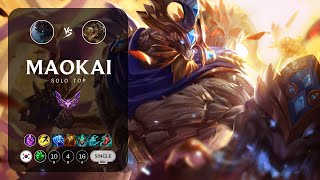 Maokai Top vs Renekton  KR Master Patch 1324 [upl. by Caffrey]