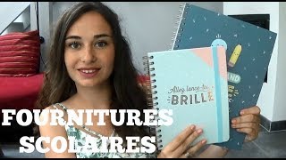 ► MES FOURNITURES SCOLAIRES 2017 [upl. by Yanaj]