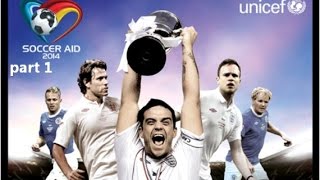 Soccer Aid 2014 Full match 14 [upl. by Nahtal]