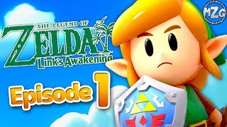 The Legend of Zelda Links Awakening Gameplay Walkthrough Part 1  Koholint Island Tail Cave [upl. by Dnomsaj]