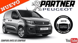 NUEVA PEUGEOT PARTNER 2020 VERSIONES Y PRECIOS¡¡¡ [upl. by Matias]