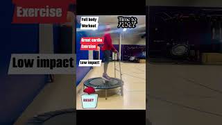 Trampoline Workout cardio cardioworkout workoutmotivation mondayworkout [upl. by Aruol]