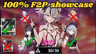 100 F2P Camellya VS all of TOA even Scar 😮😮  Wuthering waves F2P [upl. by Asen]