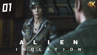 Alien Isolation 1 เชื่อพี่โล้นแล้วจะรุ่ง [upl. by Aerdnat]