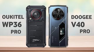 Oukitel wp36 pro vs Doogee V40 pro pn59tech [upl. by Yenhpad]